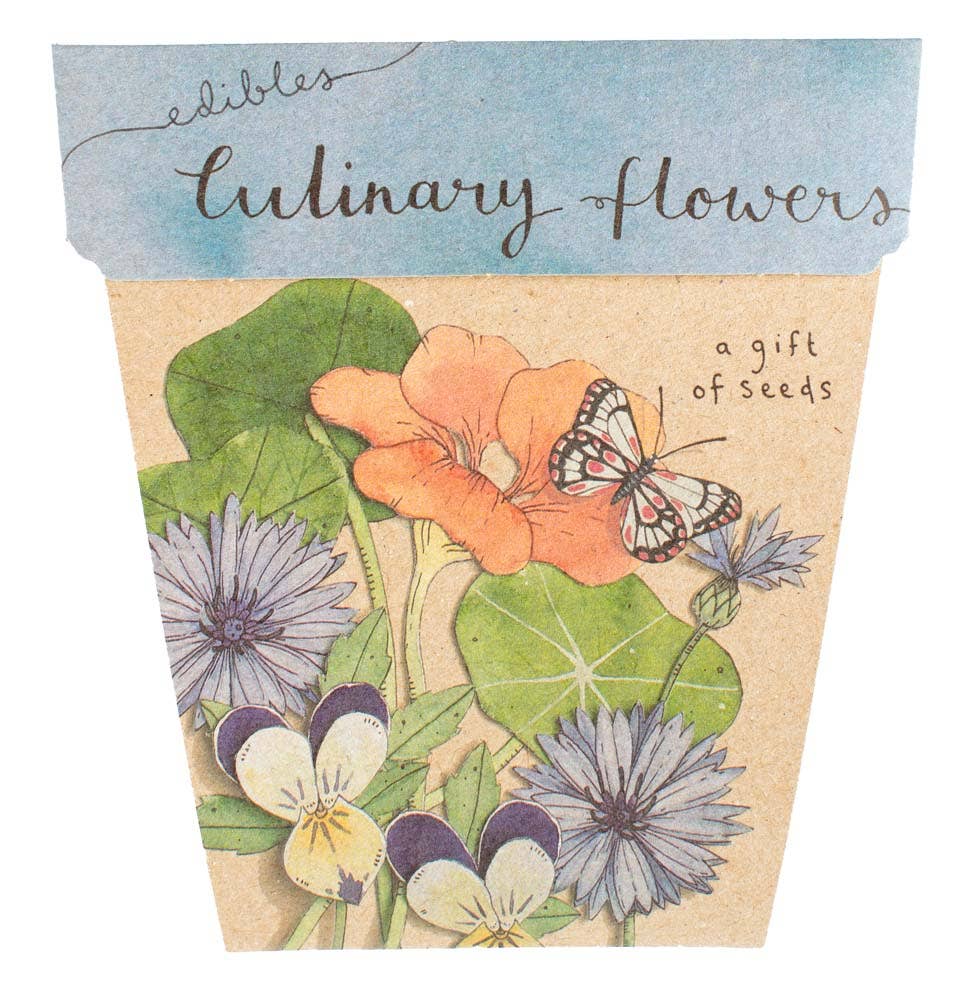 Culinary Flowers Gift of Seeds